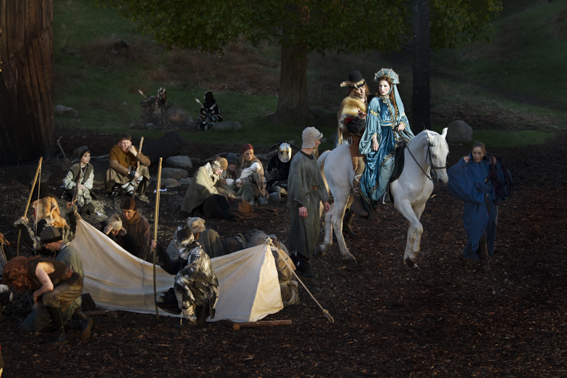 Robin Hood outdoor production at Det Kongelige Teater